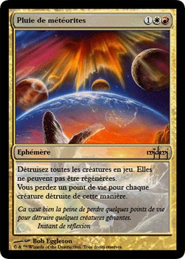 Pluie De Meteorite