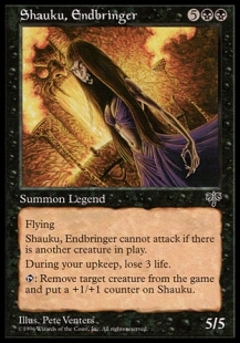 Shauku, Endbringer